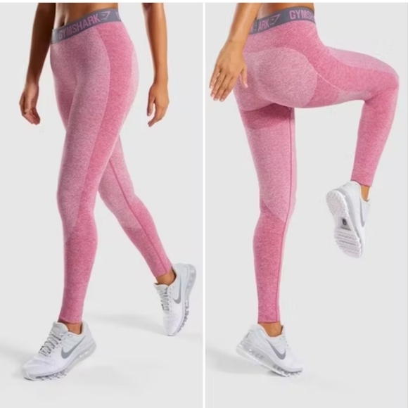 Gymshark Pink Flex Leggings.  Women's size small. - Picture 2 of 13